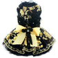 Unique Design Floral Sequin Pet Clothes Luxury Tutu Dogs Dress Perfect for Weddings Birthdays