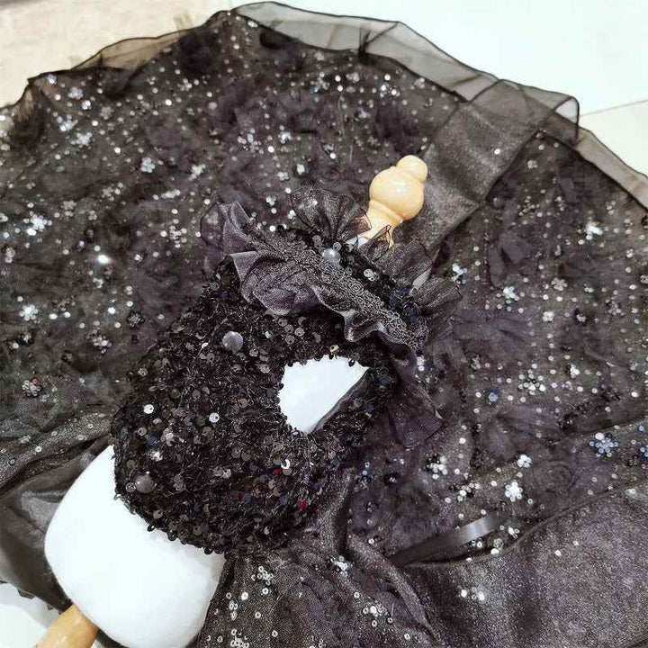 Pet Midnight Sparkle Dress Dog Ball Gown - GiFTiFY