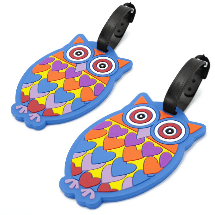 Novelty Collection Luggage Tags Set of 2 Luggage Tags by Travellty