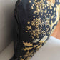 DaDa Bedding Magical Golden Reindeer Woven Tapestry Throw Pillow Covers 16" x 16"