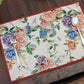 DaDa Bedding Set of 4-Pieces Vintage Romantic Roses Lovely Pink Floral Tapestry Placemats 13” x 19” (879)