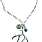 Antler & Head stamp Necklace Sarahs Jewelry Designs