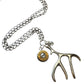 Antler & Head stamp Necklace Sarahs Jewelry Designs