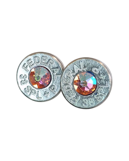 Head stamp Stud Earrings Sarahs Jewelry Designs
