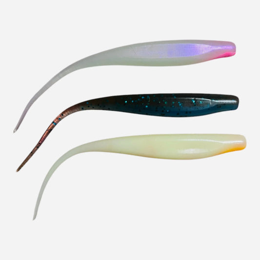 Rat Tail Soft Plastic Baits - 5" & 6" PavLures