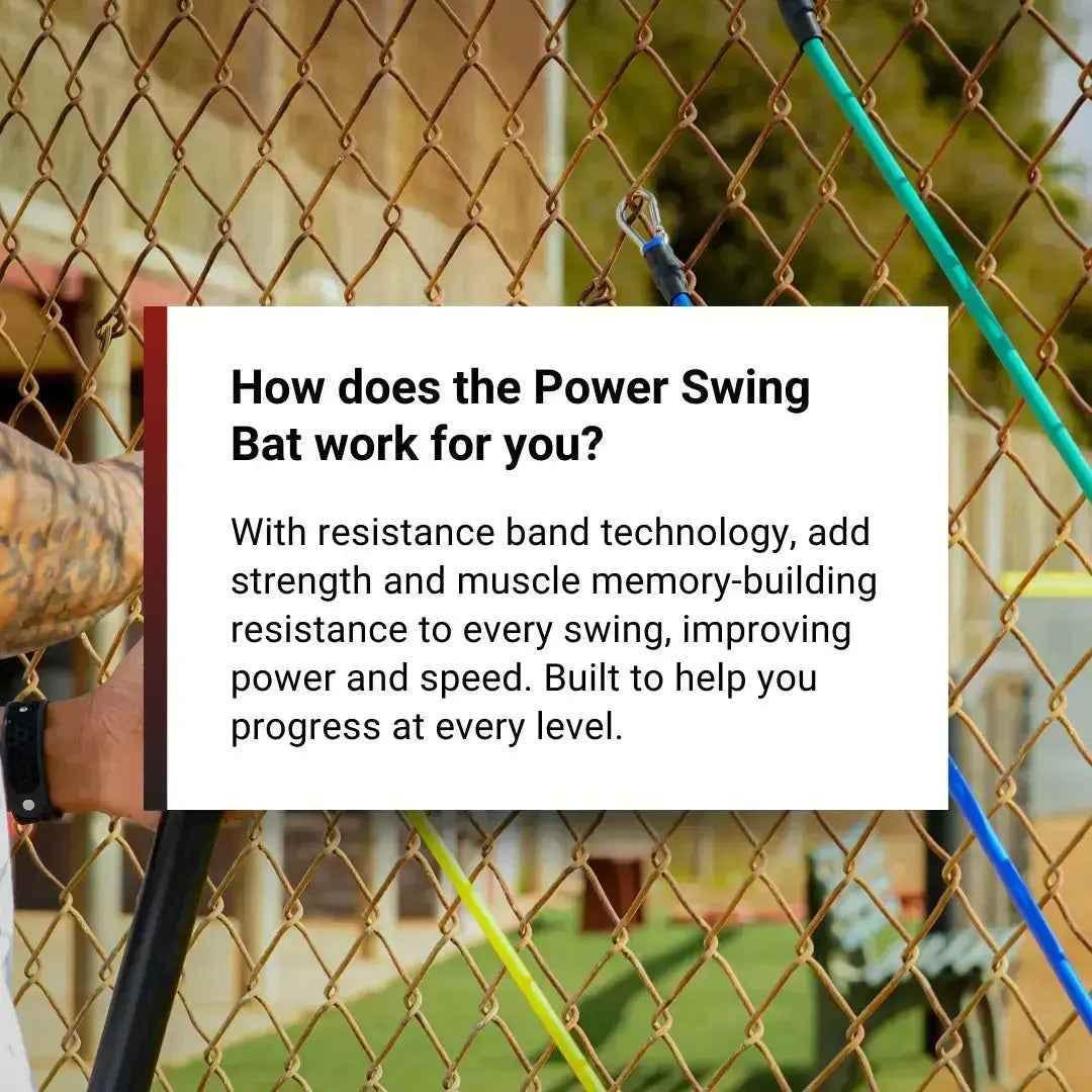 Power Swing Starter Kit Baseball Training by Power Swing Fitness