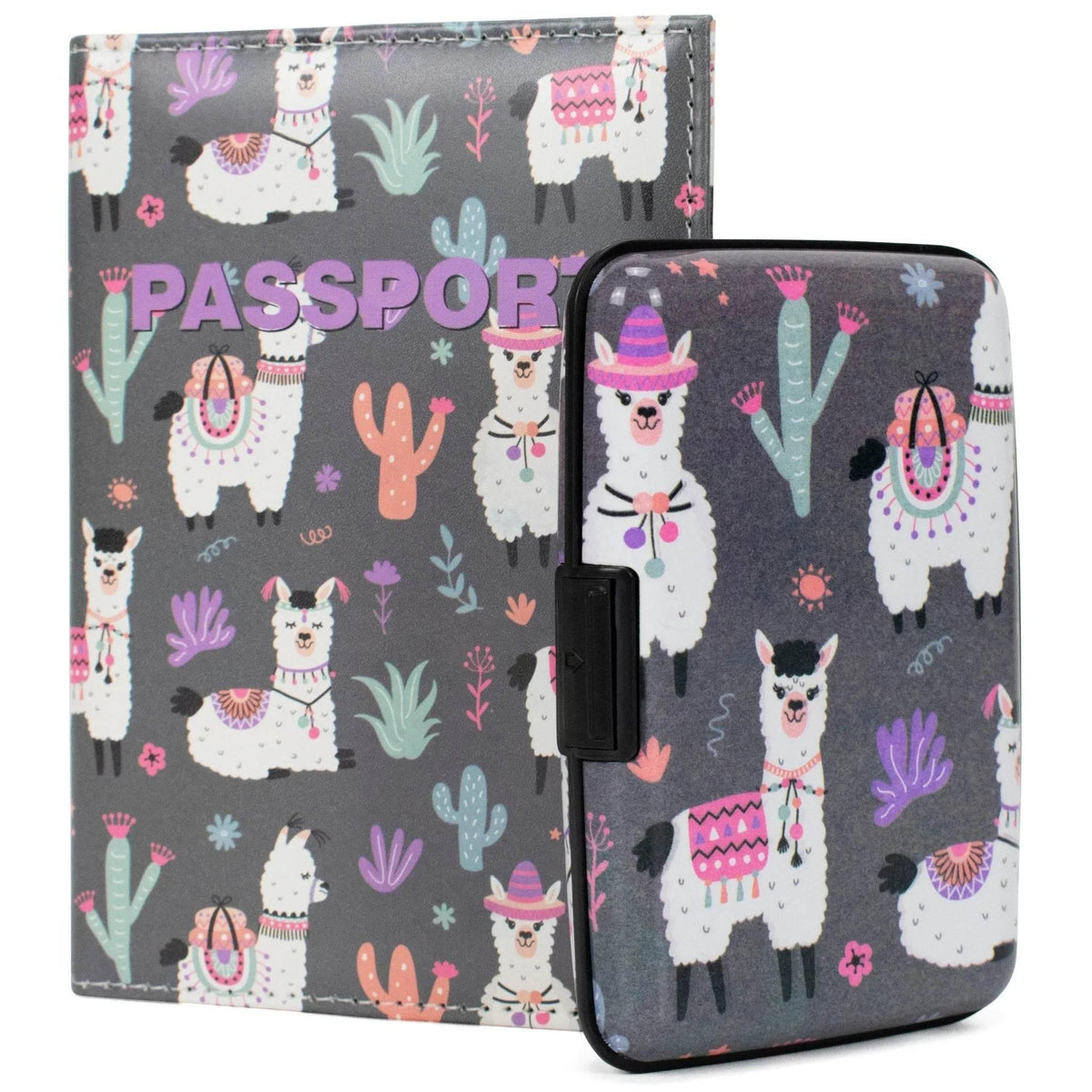 RFID Wallet & Passport Cover Set Passport Wallets by Travellty