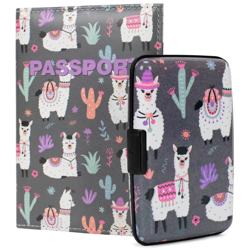 RFID Wallet & Passport Cover Set Passport Wallets by Travellty