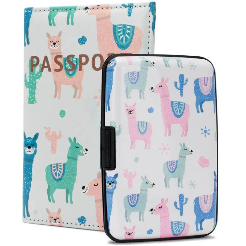 RFID Wallet & Passport Cover Set Passport Wallets by Travellty