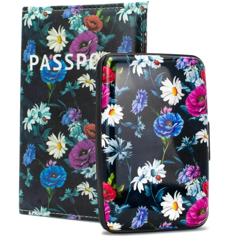 RFID Wallet & Passport Cover Set Passport Wallets by Travellty