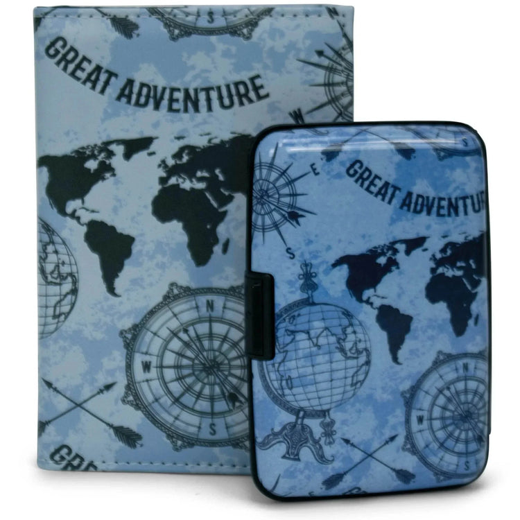RFID Wallet & Passport Cover Set - GiFTiFY