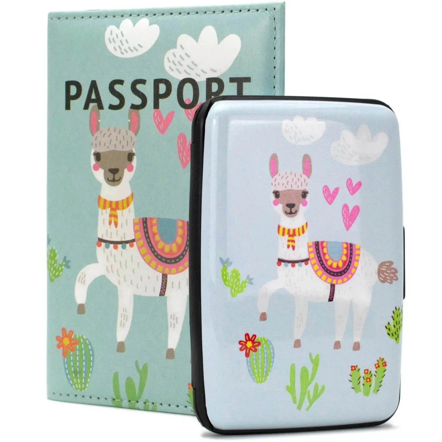 RFID Wallet & Passport Cover Set - GiFTiFY