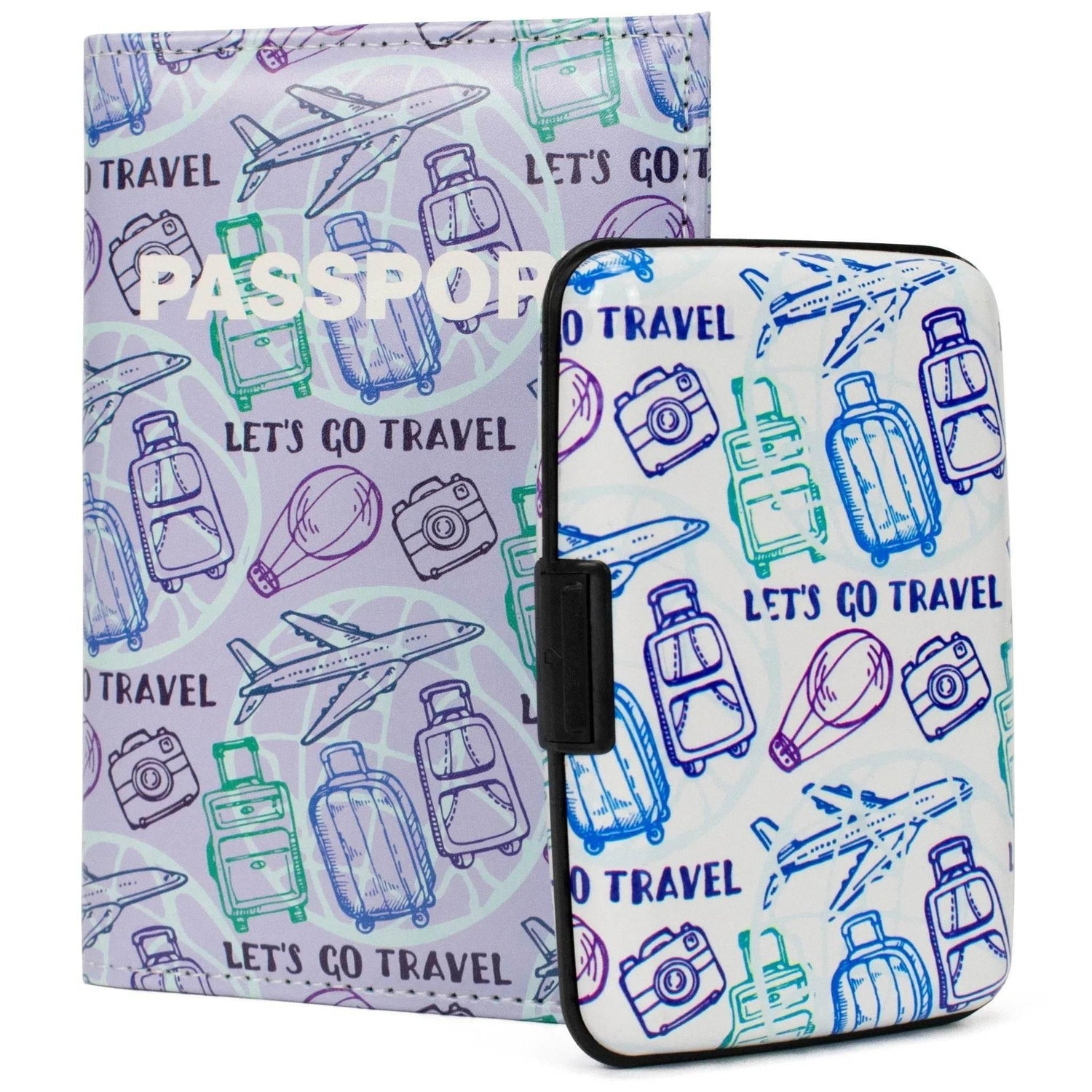 RFID Wallet & Passport Cover Set - GiFTiFY