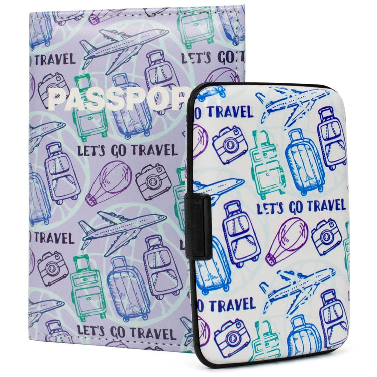 RFID Wallet & Passport Cover Set - GiFTiFY
