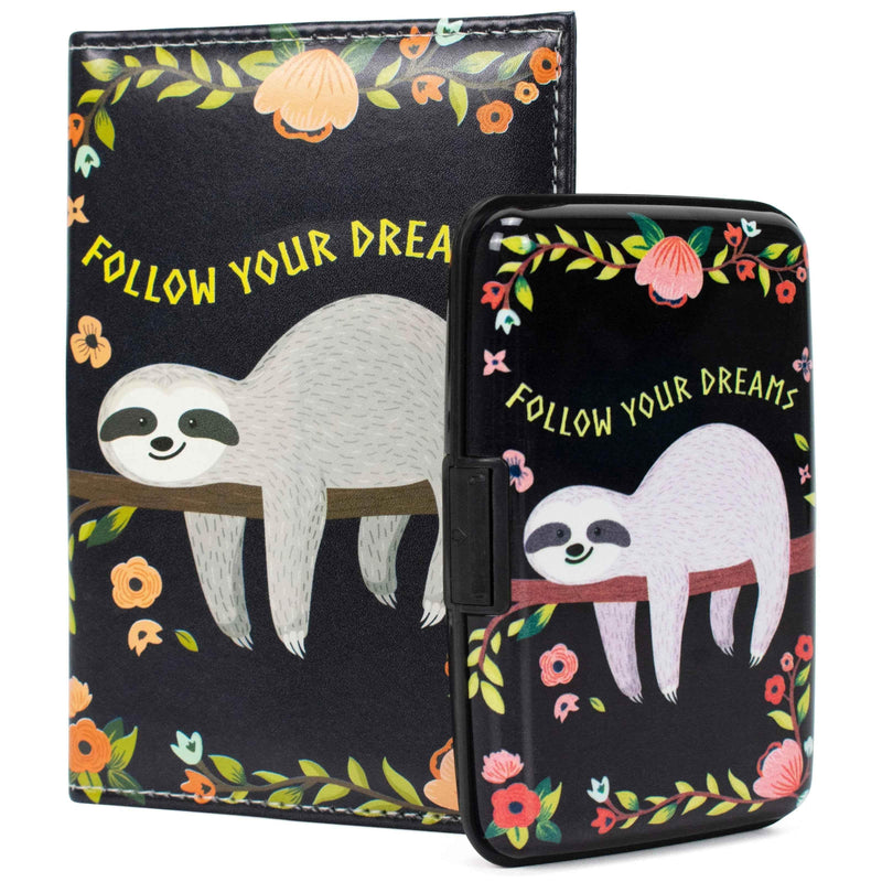 RFID Wallet & Passport Cover Set Passport Wallets by Travellty
