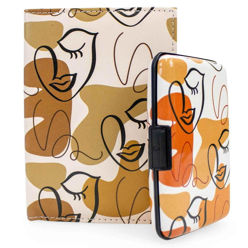 RFID Wallet & Passport Cover Set Passport Wallets by Travellty