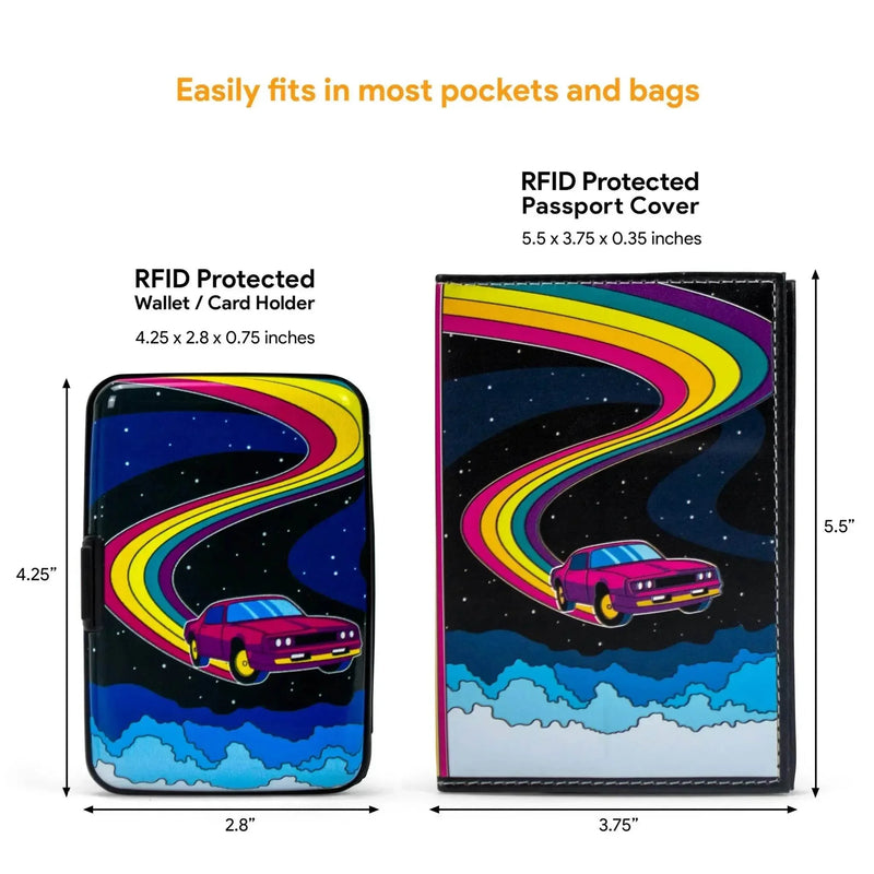 RFID Wallet & Passport Cover Set Passport Wallets by Travellty