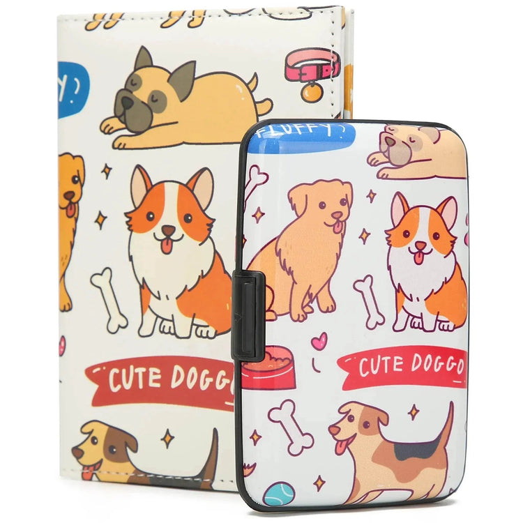 RFID Wallet & Passport Cover Set - GiFTiFY