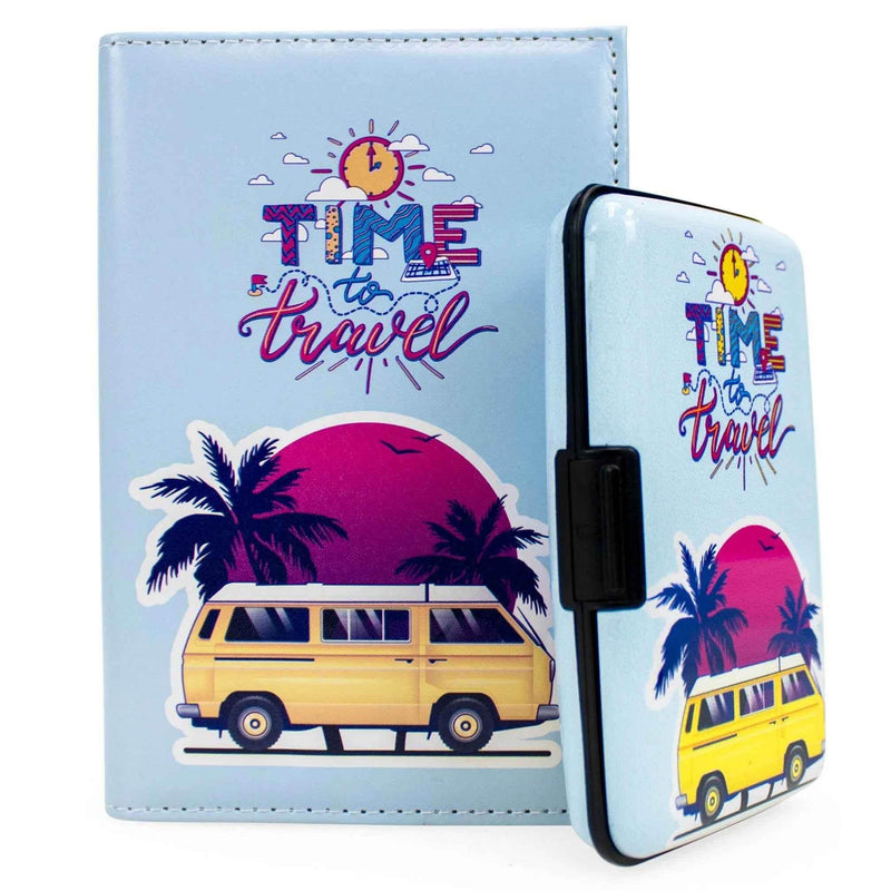 RFID Wallet & Passport Cover Set Passport Wallets by Travellty