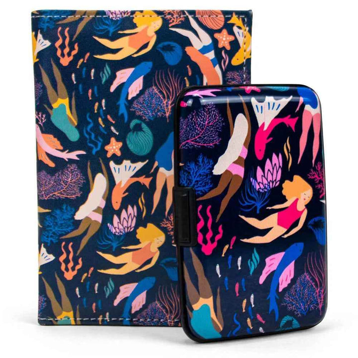 RFID Wallet & Passport Cover Set - GiFTiFY
