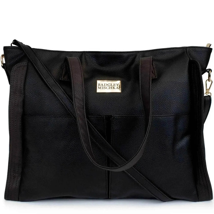 Rose Vegan Leather Weekender Tote Bag - GiFTiFY