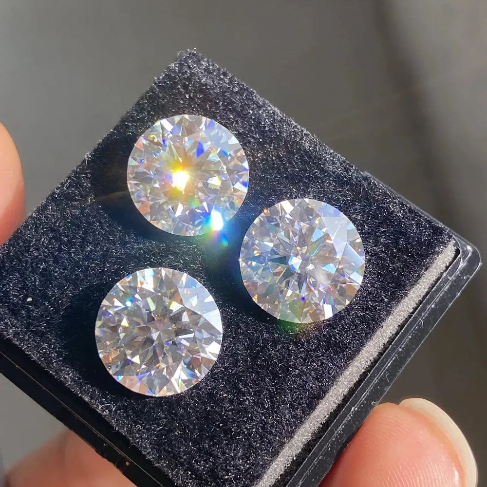 0.3-10ct Rare Oval Cut Moissanite Loose Stone Moissanite Diamond by DSERS