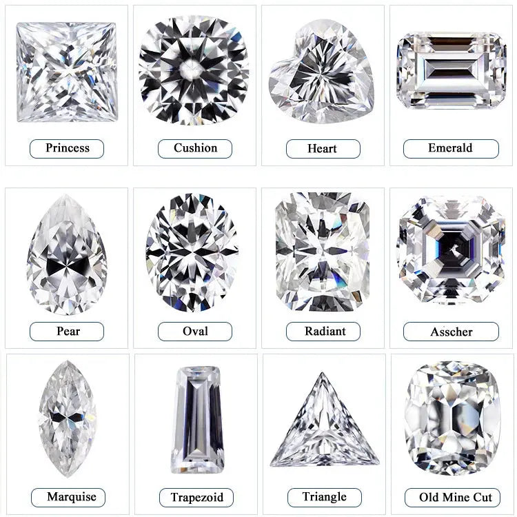 0.3-10ct Rare Oval Cut Moissanite Loose Stone Moissanite Diamond by DSERS