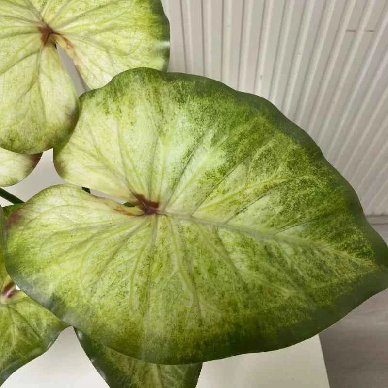 Large Lotus Leaves with Roots Plant Artificial Green Home Landscape Garden Decor Simulation Plants Wedding Party Table Decor by DSERS
