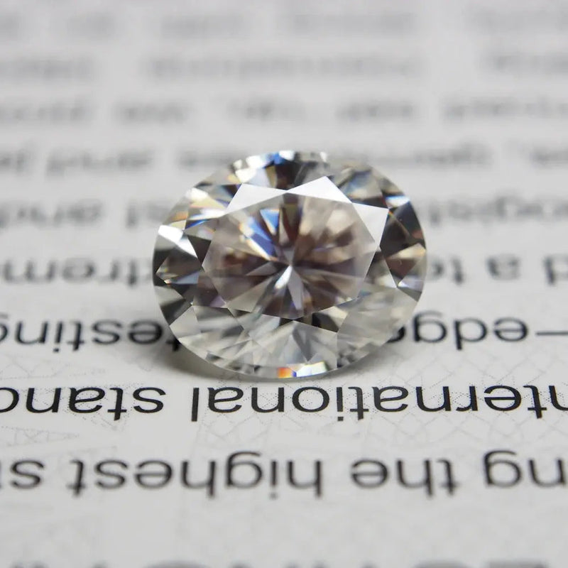 0.3-10ct Rare Oval Cut Moissanite Loose Stone Moissanite Diamond by DSERS