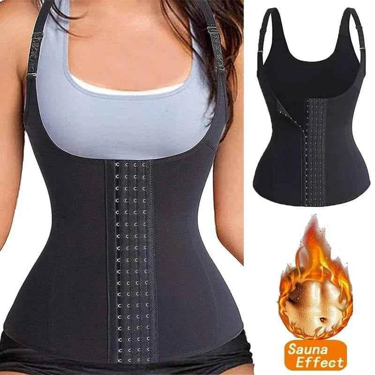 Waist Trainer Sweat Postpartum Sexy Bustiers Control Belly Women Binders Shapers Modeling Strap Corsets Fat Burning Shapewear - GiFTiFY
