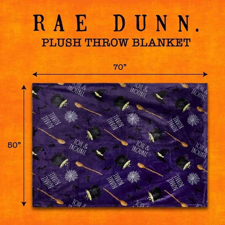 Christmas Blanket Soft, Decorative Blankets for Bed Cozy Throws for Sofa, Soft Plush Throw Embroidered Home Sweet Home - GiFTiFY