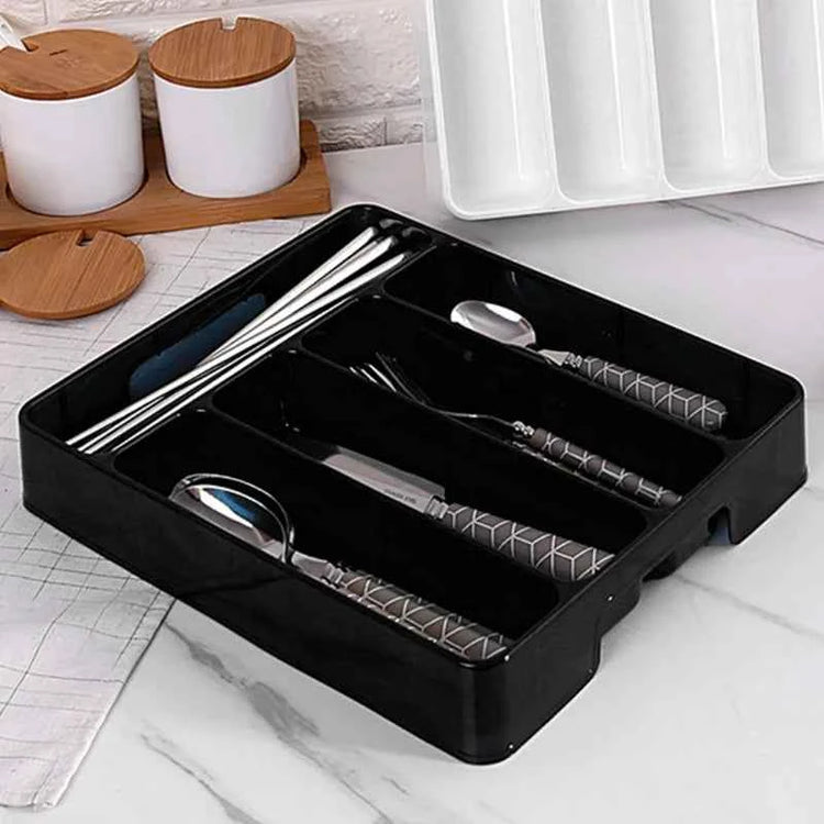 Kitchen Drawer Cutlery Organizer Tray For Spoons Forks And Knives