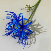 60cm Artificial Higanbana Flower Branch Handmade Plastic Silk Equinox Flower Real Touch Beautiful Fake Flower