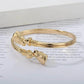 Adjustable Gold Nefertiti Inspired Cuff Bracelet - GiFTiFY