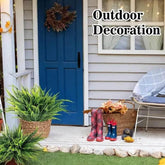 1PC Handmade Plants Artificial Ferns Green Leaves Simulated Flowers Outdoor Wedding Office Homes Dining Table Courtyard Decor - GiFTiFY