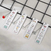 Color Cartoon Metal Bookmark Pendant Retro Book Clip Markers Student Gift Stationery Teacher Application Reward Gifts by DSERS