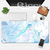 Large Gaming Mouse Pad Hatsune M-miku Mousepad PC Gamer Desk Mat Office Decoration Mouse Mat E-Sports Playmat Game Accessories - GiFTiFY