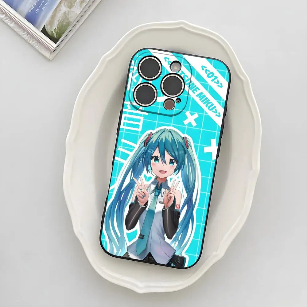 H-Hatsune Miku Phone Case For IPhone Phone Cases by DSERS