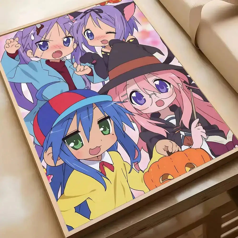 Anime Lucky Star Kawaii Home Decor Pooster by DSERS