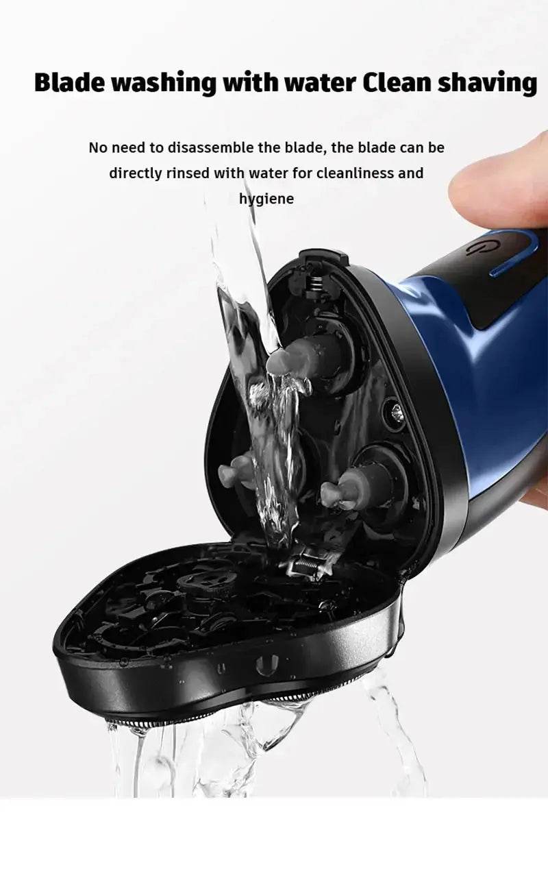 Shaver for Men USB Electric Shaver Powerful Beard Shaving Machine Electric Razor Rechargeable Waterproof - GiFTiFY
