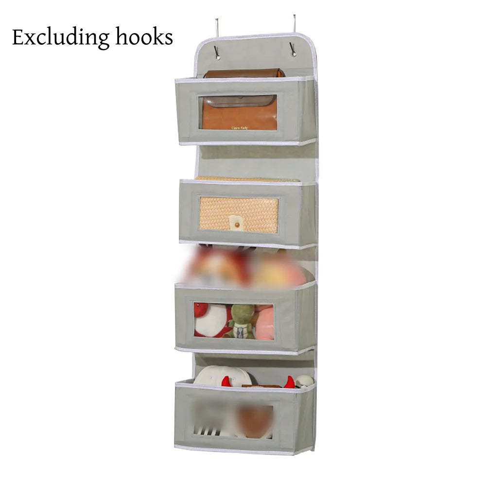 1PC Over-The-Door Hanging Organizer - Extra Large Multi-Layer Storage Bag for Toys Dorm Room Essentials & Closet Organization Sy by GiFiFY
