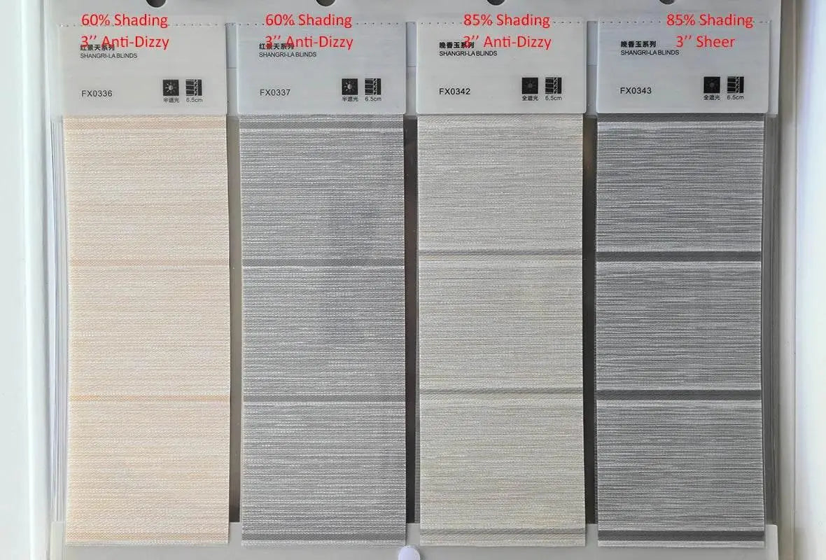 SmartMatters Electric Shangrila Blinds Smart Zigbee Blackout Zebra Shades for Windows and Doors Wifi Tuya Alexa Google Assistant Smart Shade by DS