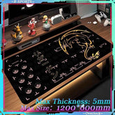 Mouse Pad Large Desk Mat P_Pokemones Anime Playmat 900x400 Xxl TGM PTCG Card Games Speed Computer and Office Gamer Cabinet mat - GiFTiFY