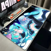Mouse Pad Kawaii Neon M-miku Gaming Mousepad DSERS
