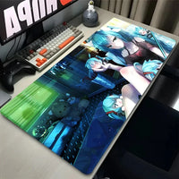 Mouse Pad Rubber Extended Desk Mat PC M-miku Gamer