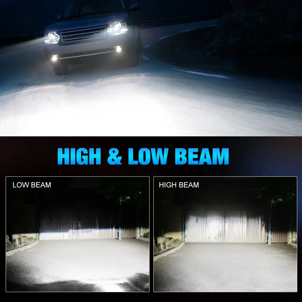 H7 LED Headlight Bulbs 30000lm CANBUS H8 H11 HIR2