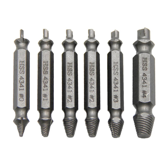 Extractor Double Head Screw Slide Tooth Removal Tool S2 Screwdriver Screwdriver Screwdriver Head Broken Wire Set GiFTiFY
