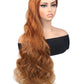 Colored Ginger Blonde 9X6 Glueless Lace Front Human Hair Wig Ready To Go&Wear Glueless Body Wave Lace Wig Burgundy Straight Wigs GiFTiFY