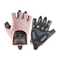 1 Pair Workout Gloves with Liquid Silicone for Women Fingerless Cycling Gloves Non-slip Men's Gym Weight Lifting Gloves DSERS