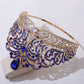 European Miss Universe Big Forest Crystal Wedding Crowns Cubic Zircon Crown Queen Rhinestone Tiara Party Stage Show Hair Jewelry GiFTiFY